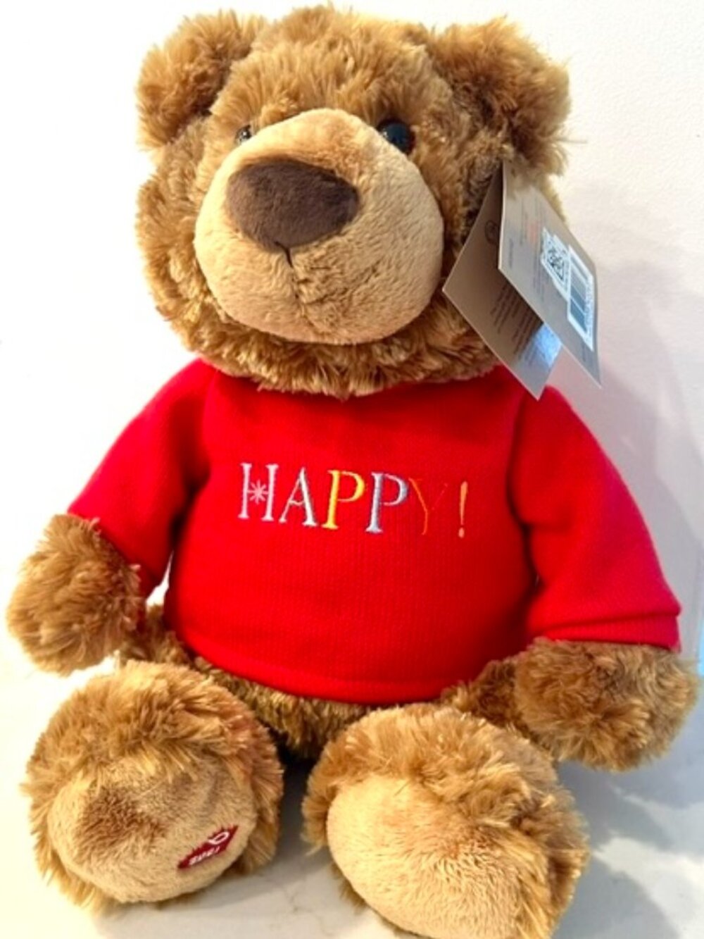 Bloomingdale's GUND Holiday Little Brown Bear 2021 Collectible Teddy Bear NWT